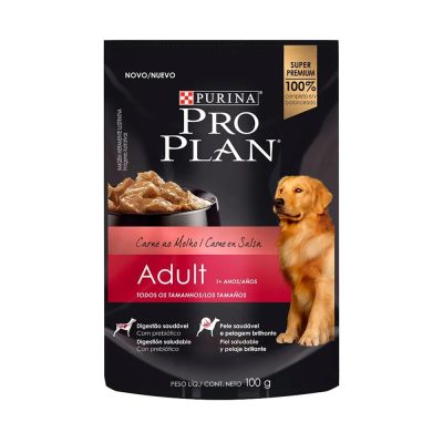 PROPLAN SOBRE ADULTO CARNE 100 GR