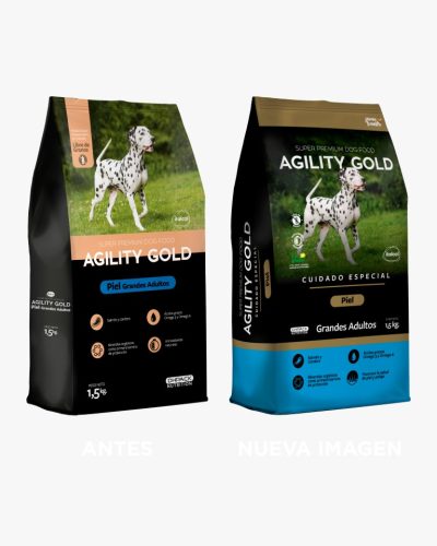 AGILITY GOLD PIEL GRANDES ADULTOS
