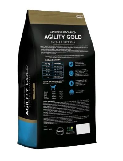 AGILITY GOLD PIEL GRANDES ADULTOS