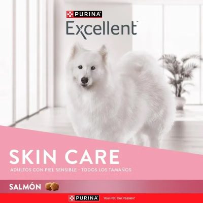 Purina Excellent Skin Care piel sensible perros adultos de todos los tamaños