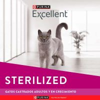 EXCELLENT GATOS ESTERILIZADOS X 3 KG