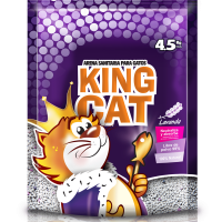 King cat arena sanitaria gatos lavanda