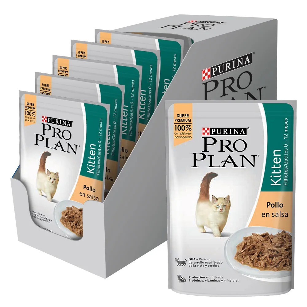 PROPLAN HÚMEDO KITTEN POLLO X 85 GR - Imagen 2