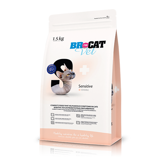 BR FOR CAT VET SENSITIVE 1.5 kg