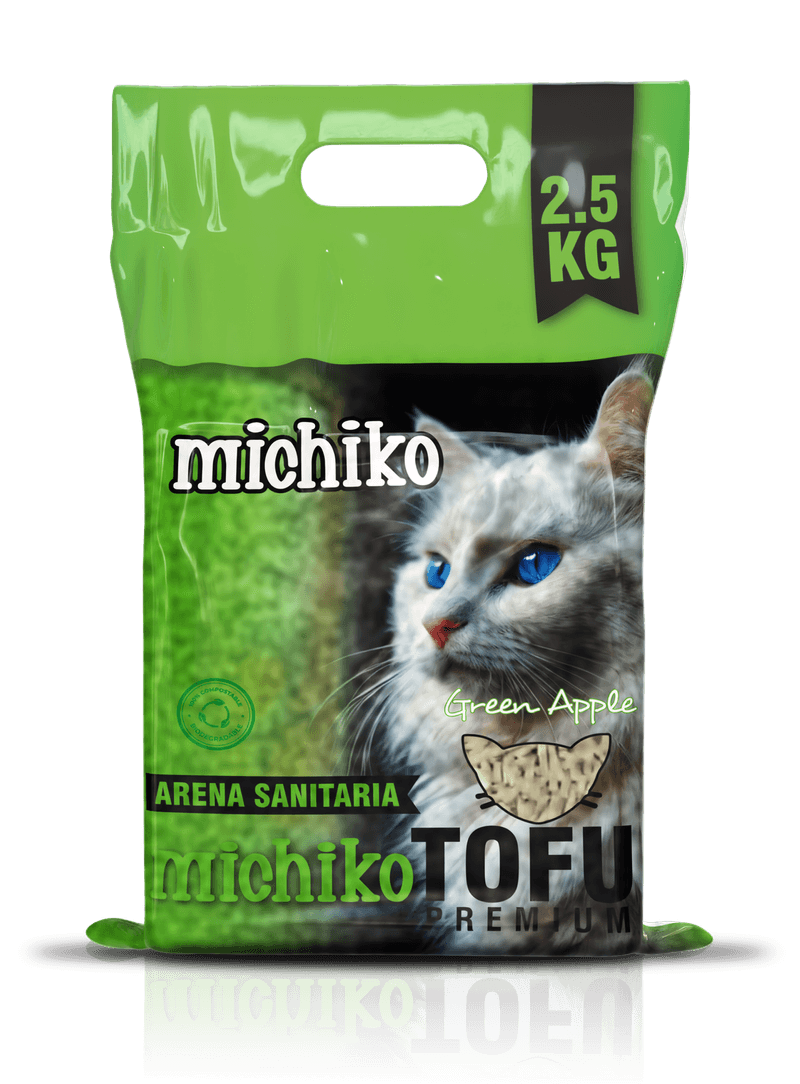 Michiko arena sanitaria tofu premium natural 2.5kg - Imagen 4