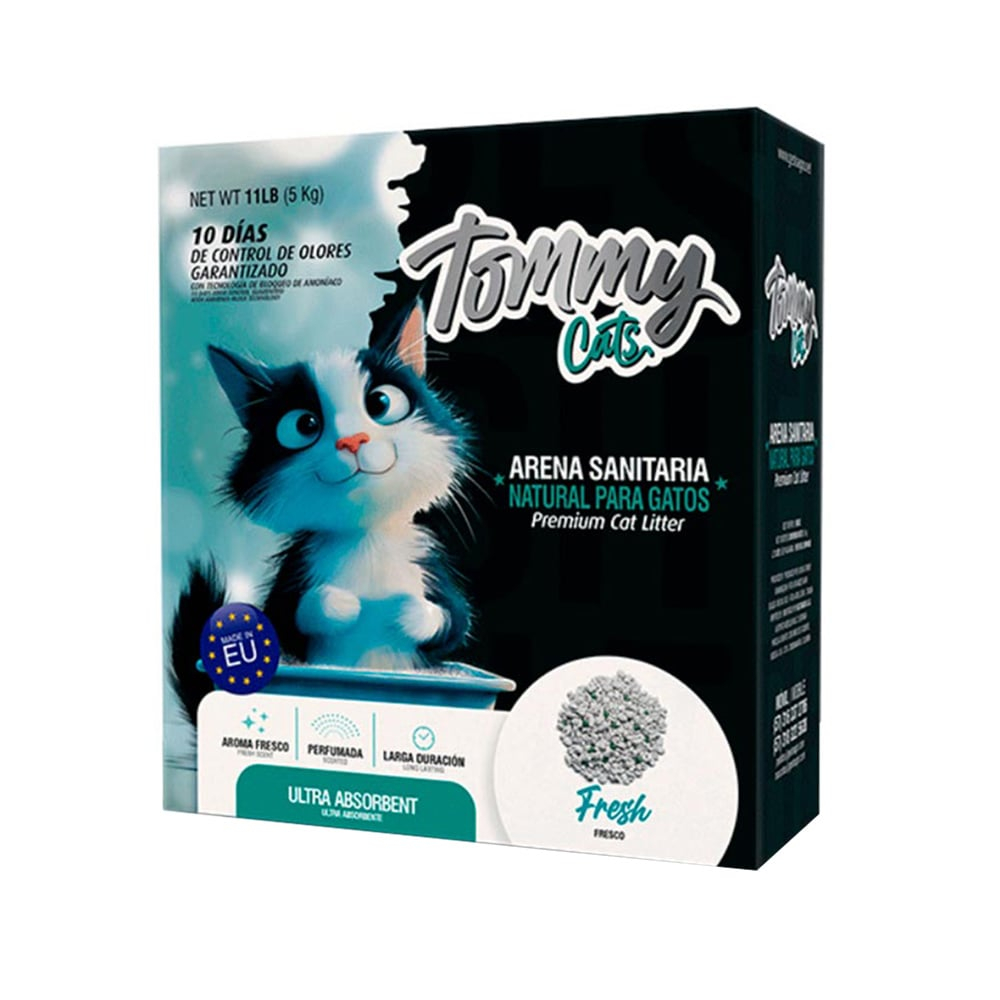 Tommy cats arena sanitaria fresh 5kg
