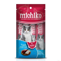Michiko Snack para Gatos Atún con Pescado de Mar