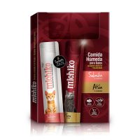 Michiko Snack para Gatos Atún y Salmón snack húmedo premium