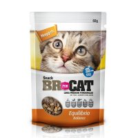 Snack BR for Cat Nuggets Equilibrio 60 g – Suplemento con proteínas y omega para gatos de todas las edades