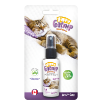 Happy Gatnip Líquido Spray 46 ml – Catnip líquido para juguetes y rascadores de gatos.