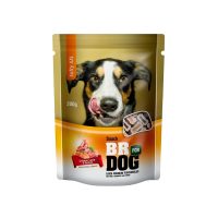 Snack BR Softy XXL para perros sabor pollo, cordero y salmón en presentación de 200 g.