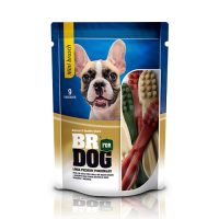 Snack BR Perros Mini Brusch x 9 unidades – Premio dental para perros pequeños y medianos.