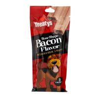Snack Treatys Hueso sabor Tocino para perros x 2 unidades