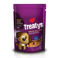 Snack Treatys Deditos de Queso para perros en presentación de 200 g.
