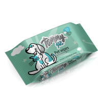 Toallitas Húmedas Tommy Pets Pet Wipes para Perros y Gatos
